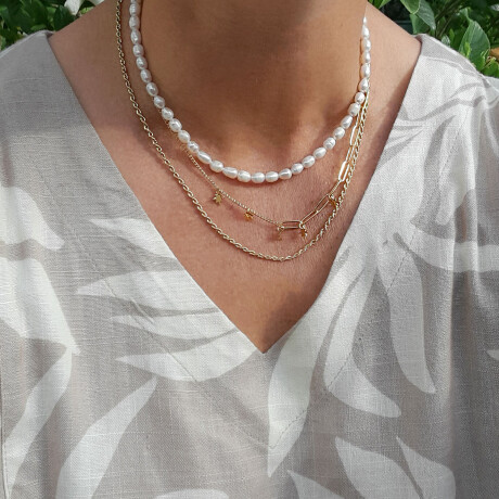 Collar MARIA MARIA en Plata 925 y perlas de río Collar MARIA MARIA en Plata 925 y perlas de río