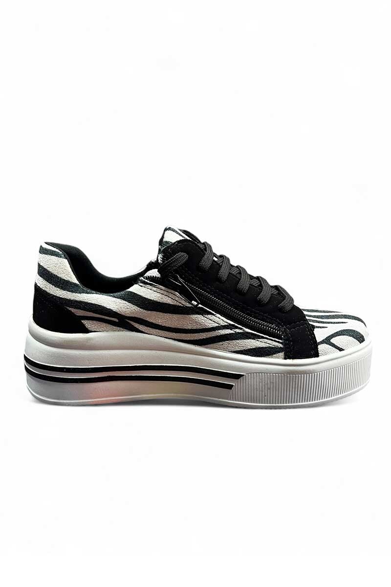 CALZADO DEPORTIVO EUROTEENS CON PLATAFORMA COMBIANADO Animal-print