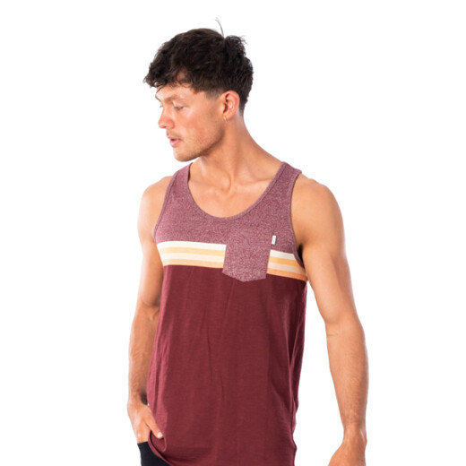 Musculosa Rip Curl Surf Revival Burgundy