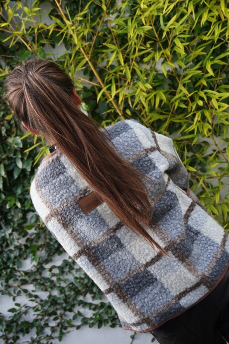 Field Coat Blanco / Gris