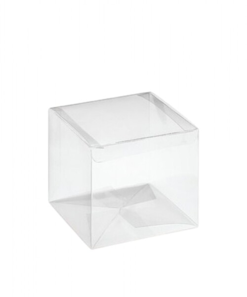 Caja transparente 12x12x12 cm. - TRANSPARENTE Caja transparente 12x12x12 cm. - TRANSPARENTE