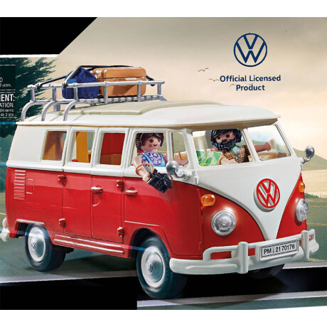 Playset Playmobil Volkswagen Combi Con Camping Ub 001
