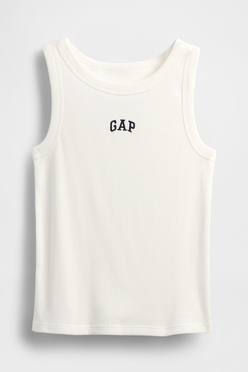 Musculosa Logo Gap Niña New Off White