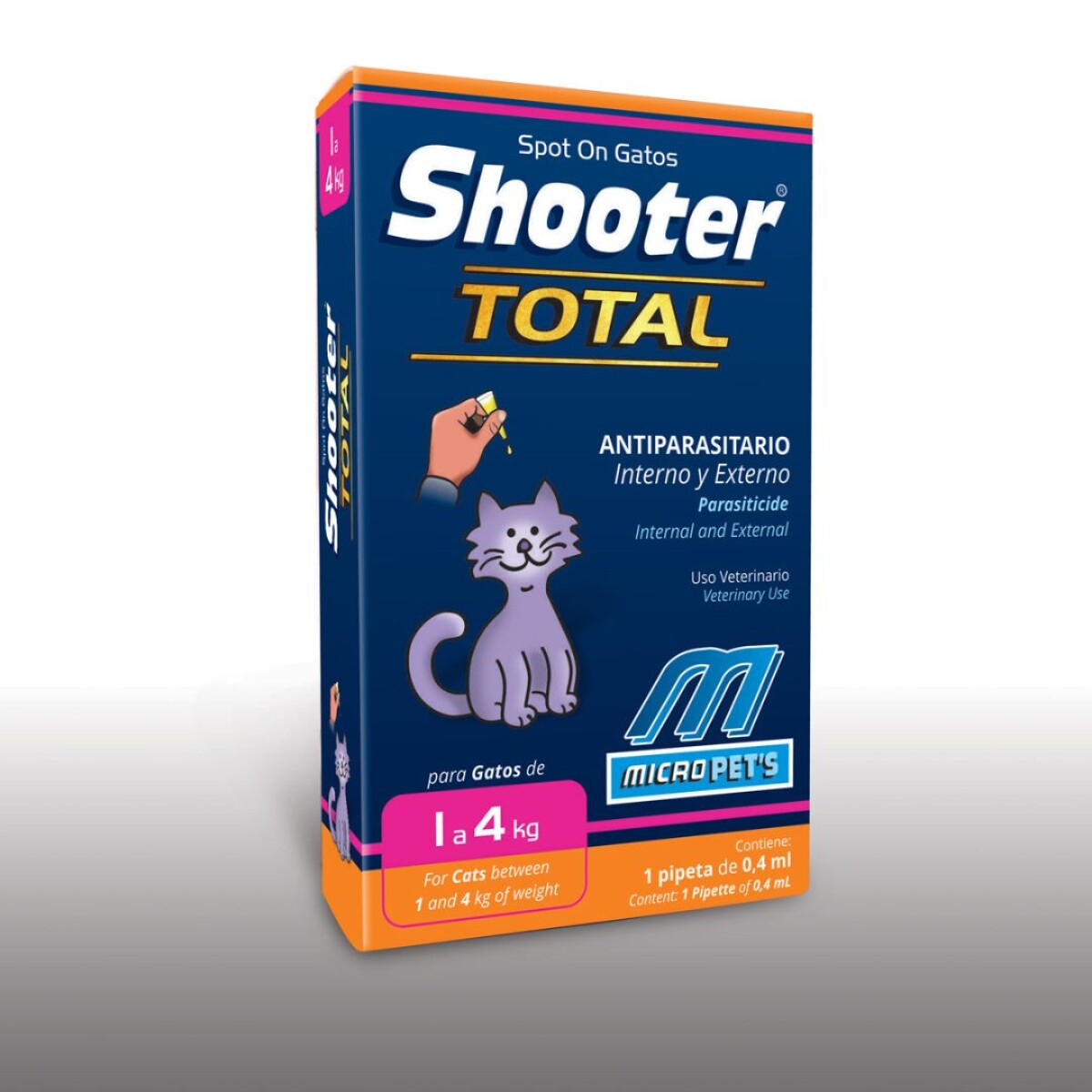 Shooter Gato X 04 Ml 