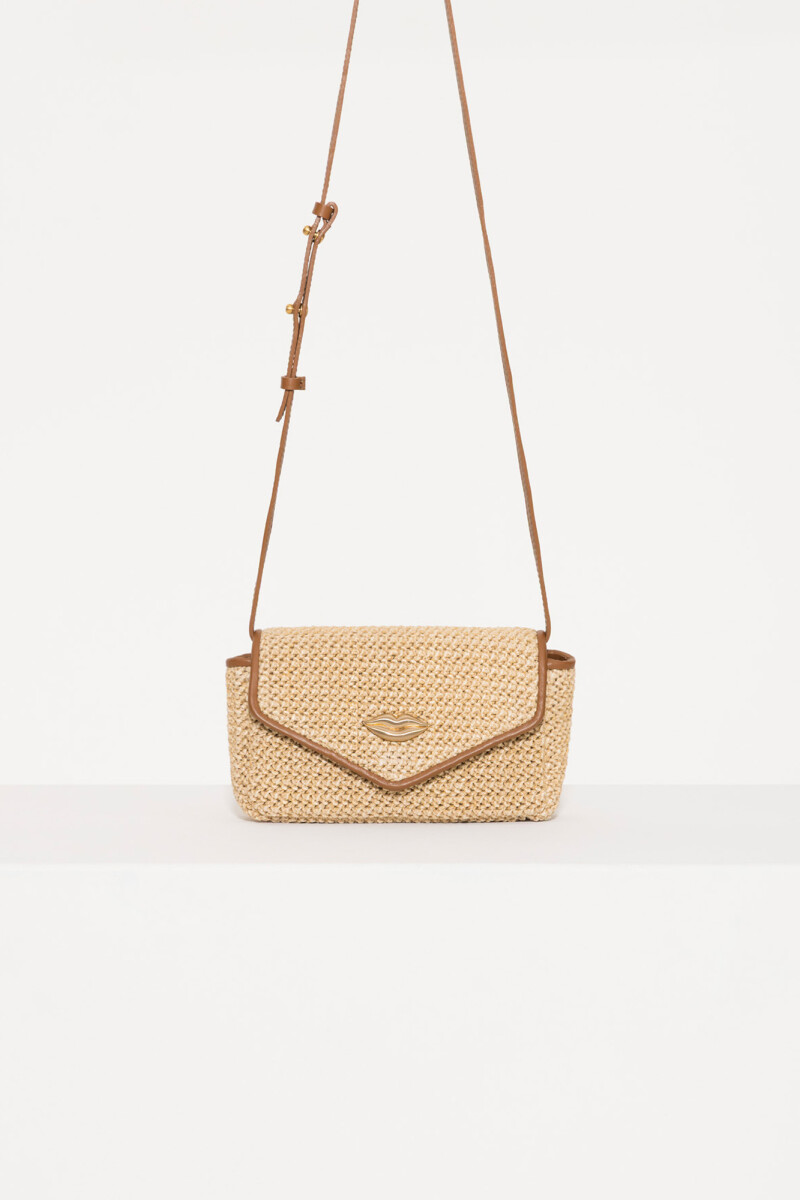 BANDOLERA LIPSTICK NIGHT KNIT Caramelo