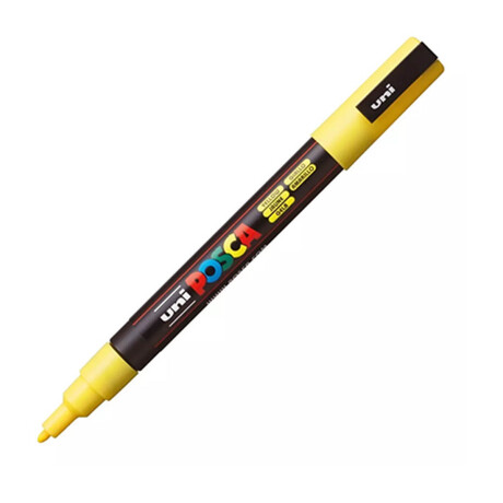 Set X12 Marcadores Posca Unico+2 cartucheras Regalo Negro