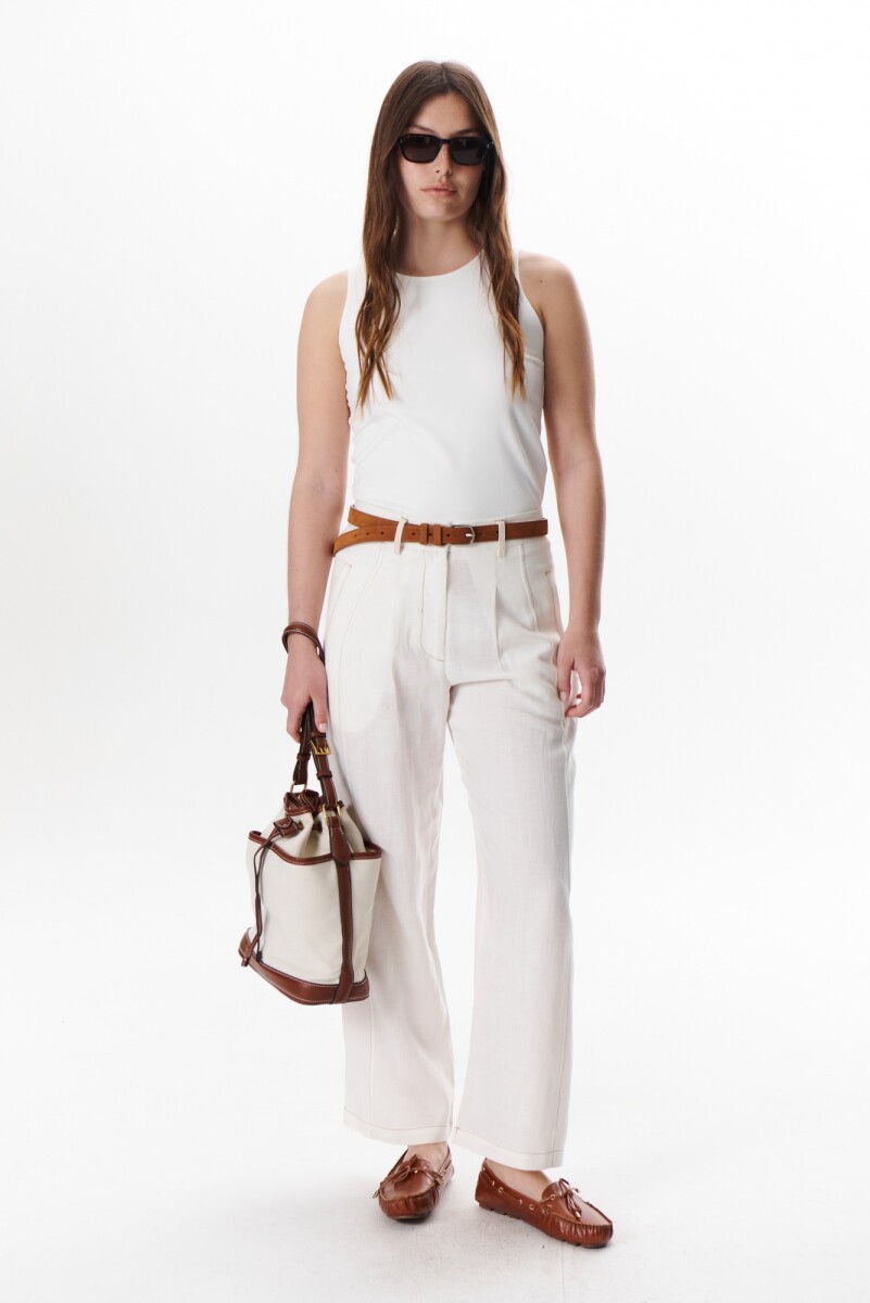 MUSCULOSA DOBLE - BLANCO 