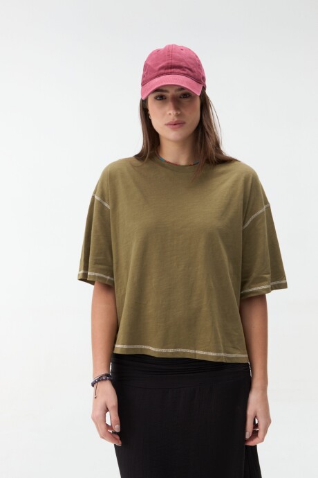 REMERA GARA LISA Verde