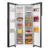 Heladera con freezer inverter Midea MDRS619GFR28 color negro con capacidad de 482L Heladera Con Freezer Inverter Midea Mdrs619gfr28 Color Negro Con Capacidad De 482l