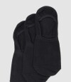 Pack x3 medias invisibles Negro
