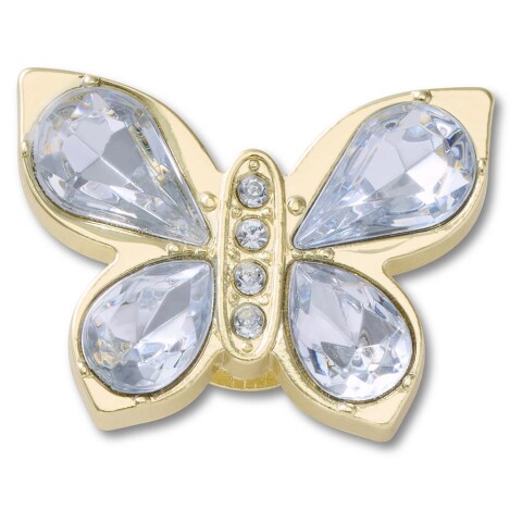 Jibbitz Gold Gem Butterfly Multicolor