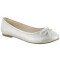 Ballerinas Infantiles Croco Kids Plateado