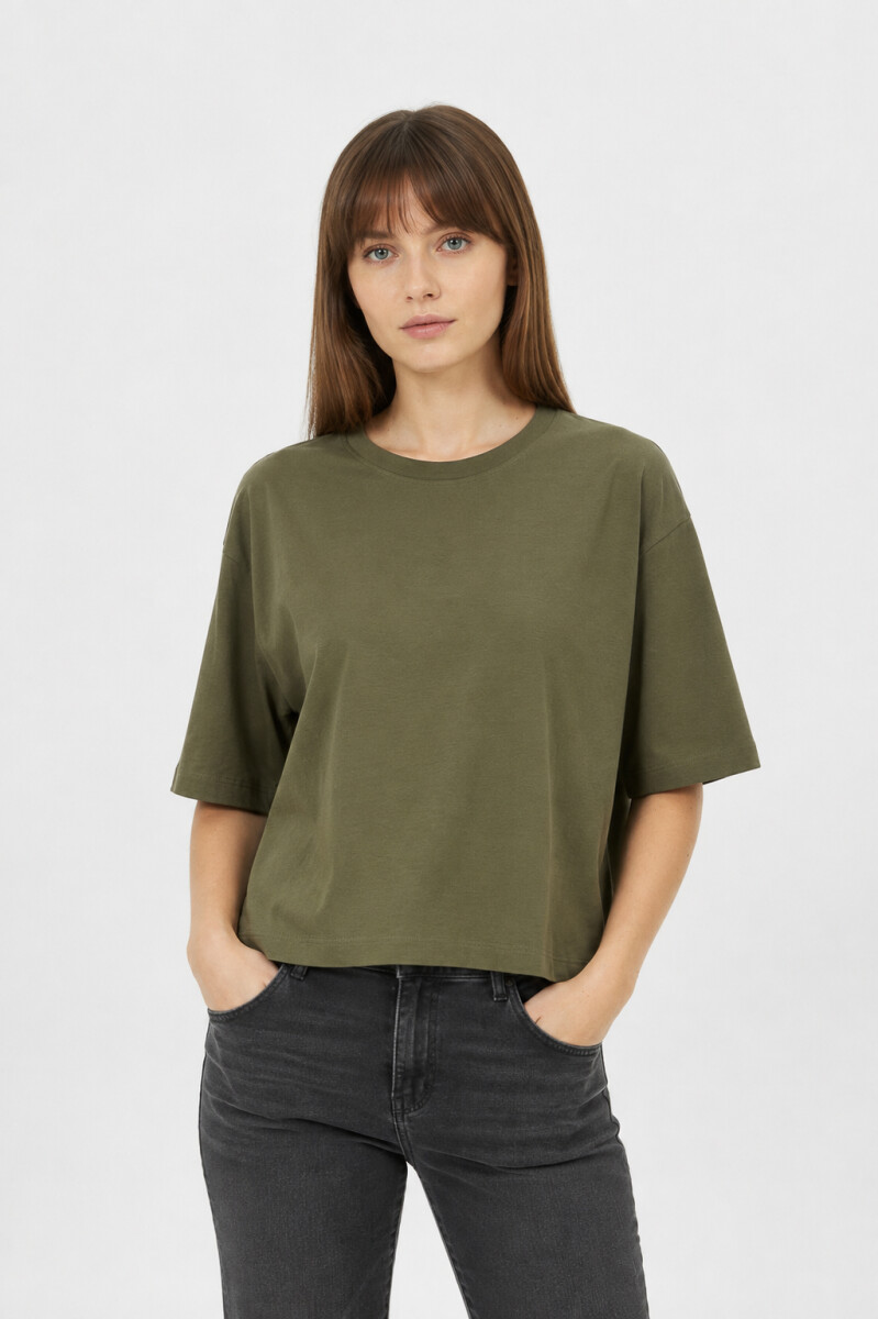 Remera Solisa - Verde Oliva 