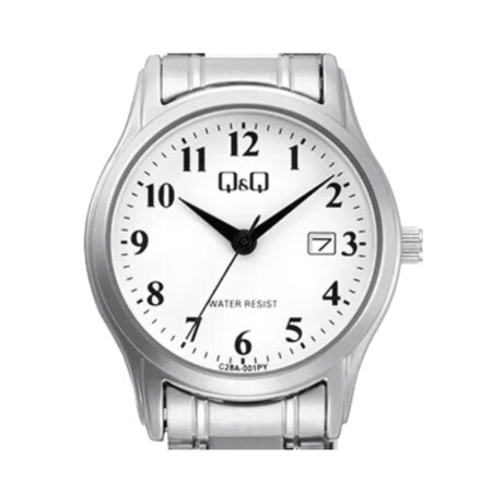 Reloj Análogo Q&Q Resistente al agua Dama – Plateado Reloj Análogo Q&Q Resistente al agua Dama – Plateado