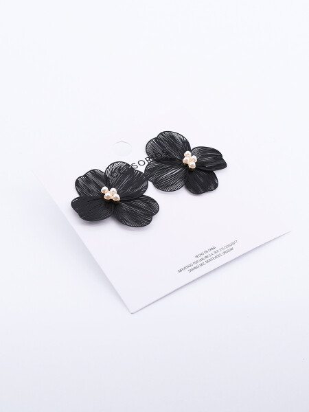CARAVANAS FLOR NEGRO