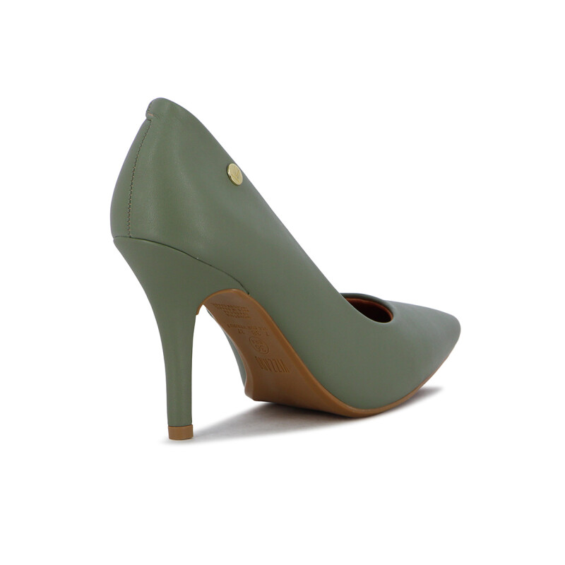 Vizzano Zapato Clasico Dama Punta Fina Taco Alto Lxv Verde