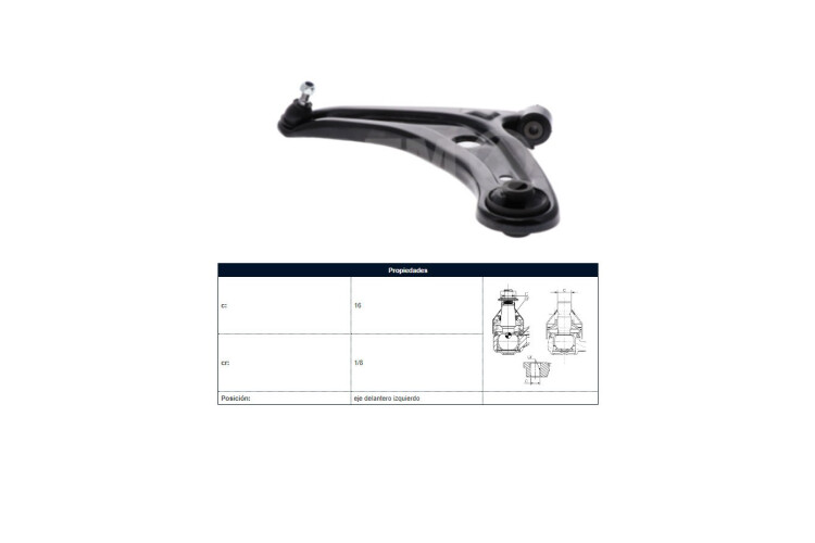 Parilla De Suspension Delantera Honda Fit 04-08 Izq Parilla De Suspension Delantera Honda Fit 04-08 Izq