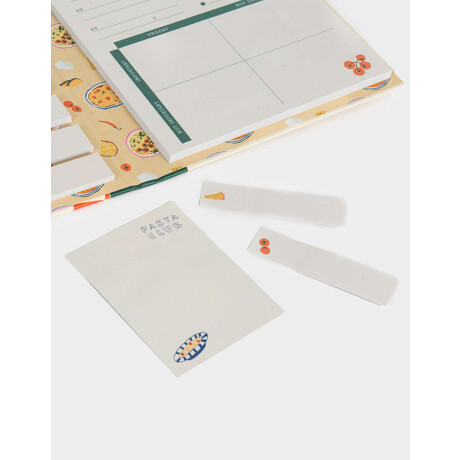 Set Organizador + Sticky Notes Combinacion Multicolor