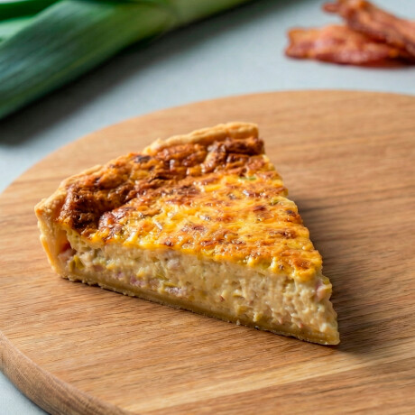 Tarta de Puerros y Panceta - Porción 000