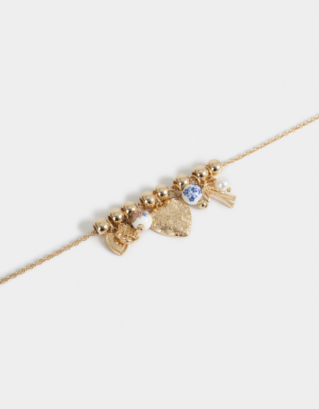 Collares Cortos Multi dijes Collar Corto Multi Dijes - Dorado