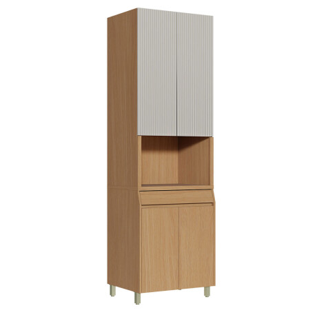 JUEGO COCINA MODULAR ARMARIO MDF SIMONE MENDES BEIGE 70 CM GAMAS DE BEIGE