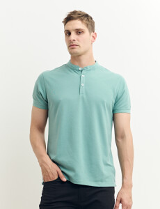 520750 REMERA HARRINGTON LABEL Verde