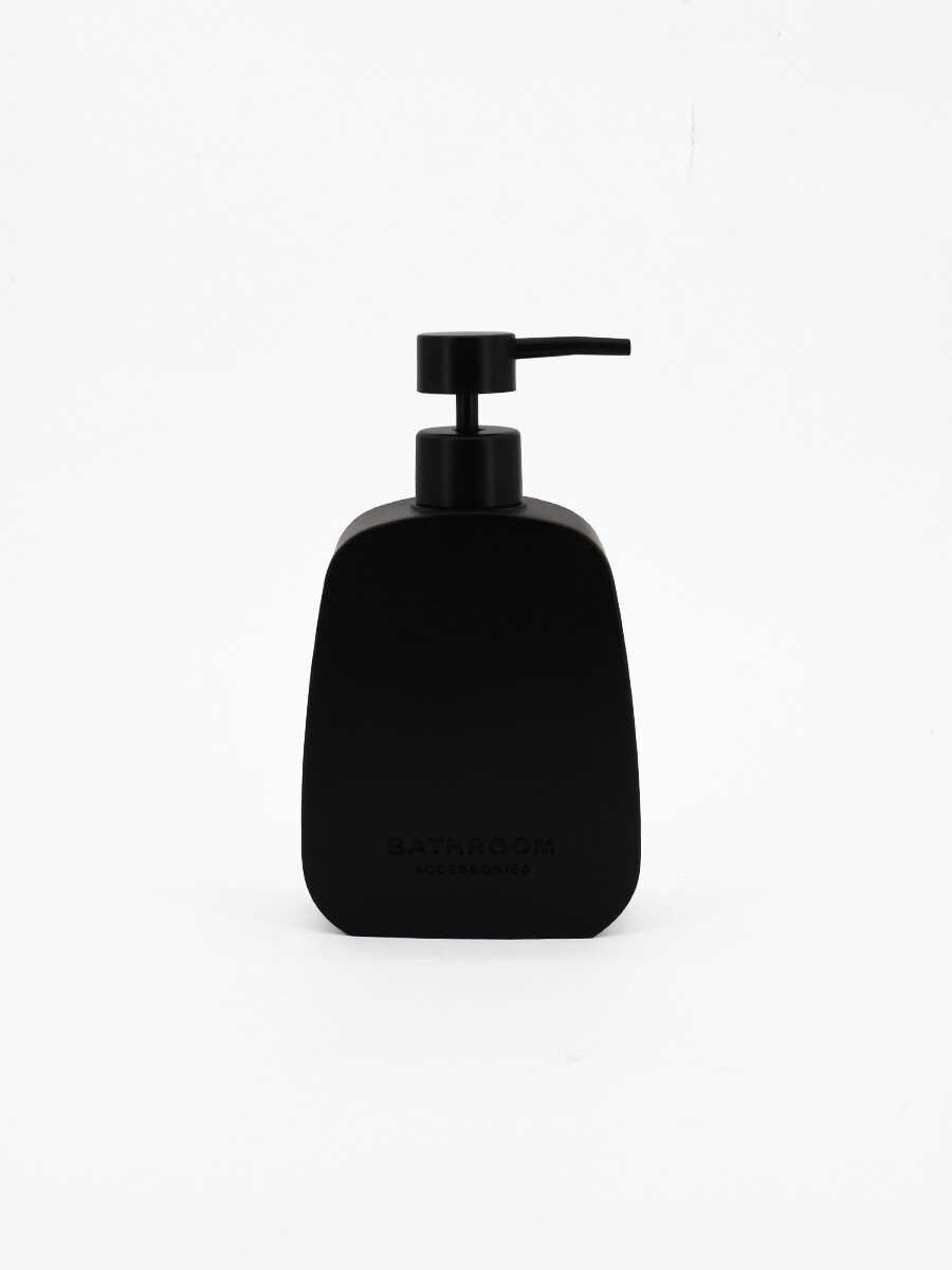 DISPENSADOR DE JABON BREDA - NEGRO 