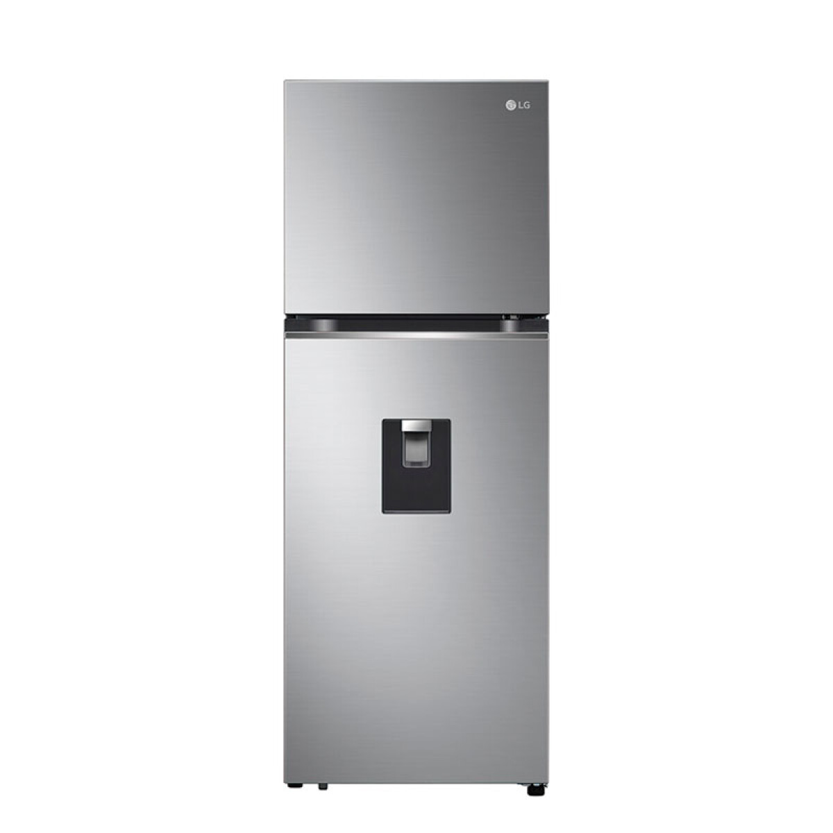 Heladera con Freezer LG 315 L Inverter Water Dispenser - Gris Inox 