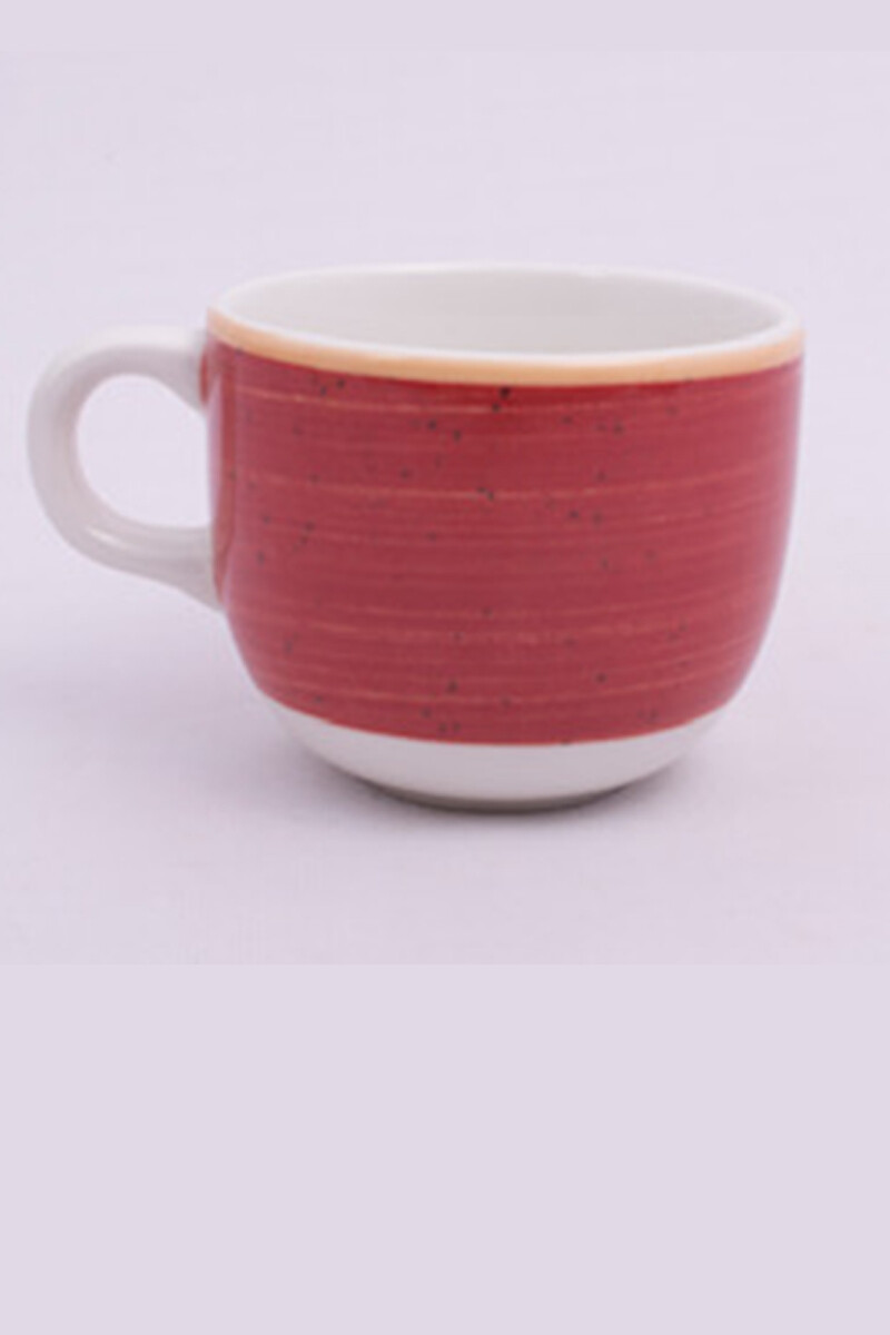 Taza Cafe Coupe 100ml Twister Red Ariane 