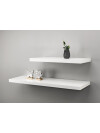 Estante flotante ABILD 80x24 blanco Estante flotante ABILD 80x24 blanco