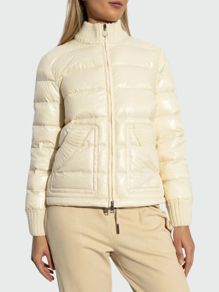 Moncler - Chaqueta rellena de plumas con ribetes de lana, Arcelot 0
