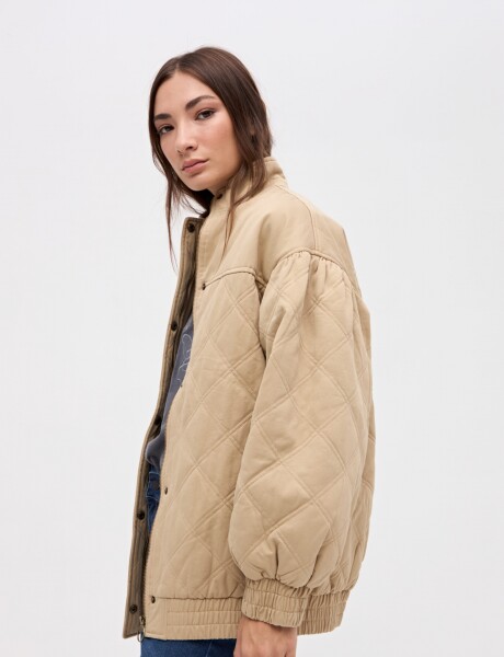Campera Damasia Beige