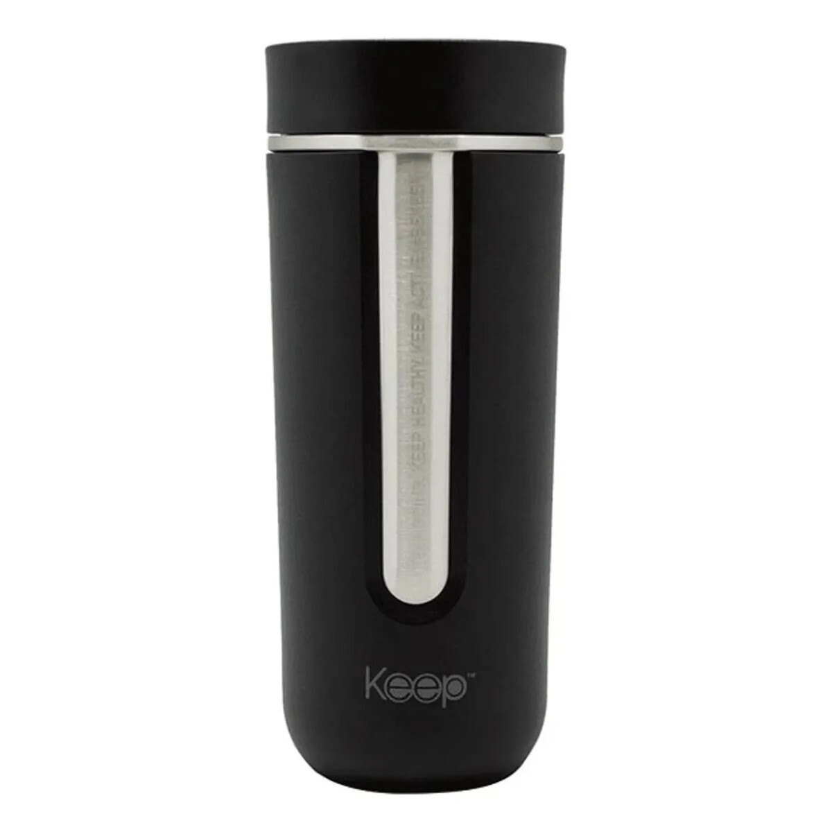 Vaso Térmico Keep Mug Prime 540 Ml Metálico - Negro 