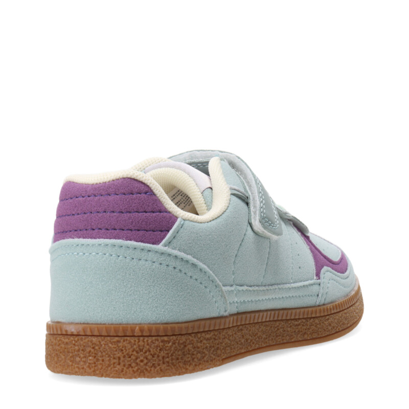 Championes de Mujer MINI Miss Carol MASTRO con velcro y cordones Azul Claro