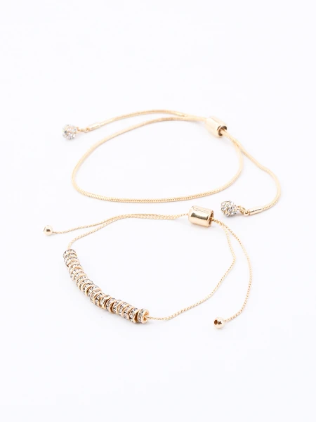 BRAZALETE LAZO DORADO