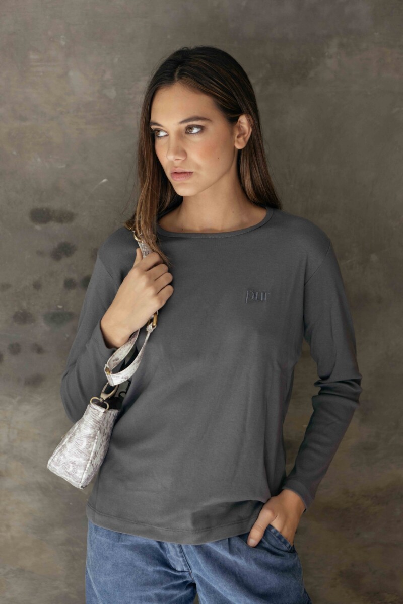 Long Pur - Gris Oscuro 