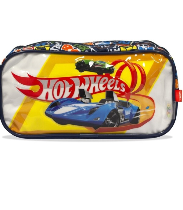 CARTUCHERA HOT WHEELS DOBLE CIERRE Varios