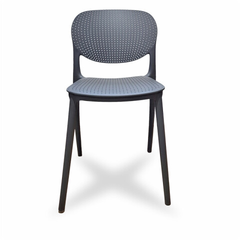 Silla Diseño Minimalista Nordica para Comedor o Jardín - Gris Silla Diseño Minimalista Nordica para Comedor o Jardín - Gris