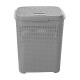 Cesto para ropa 45 lts GRIS