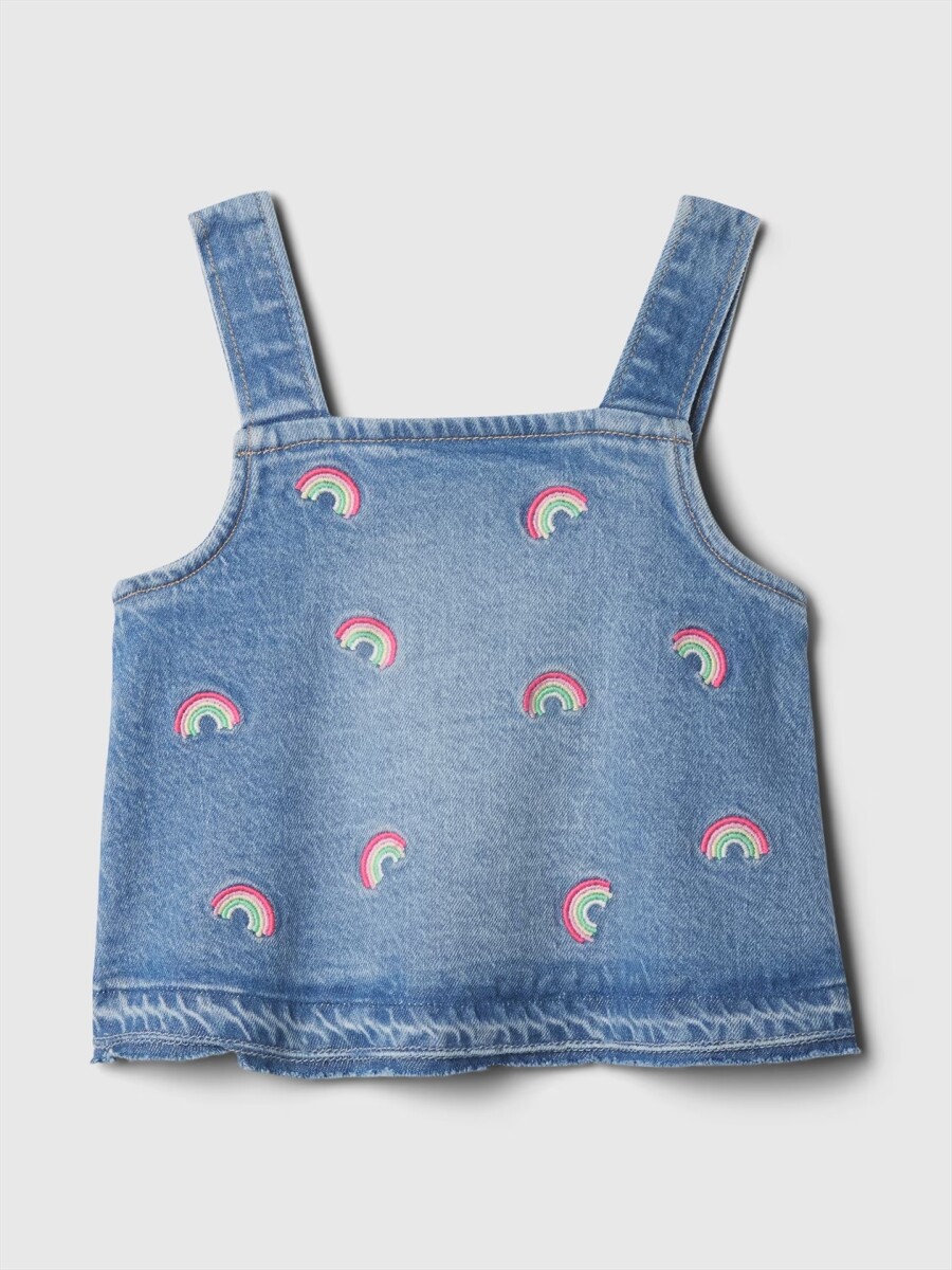 Musculosa De Jean Toddler Niña - Rainbow 