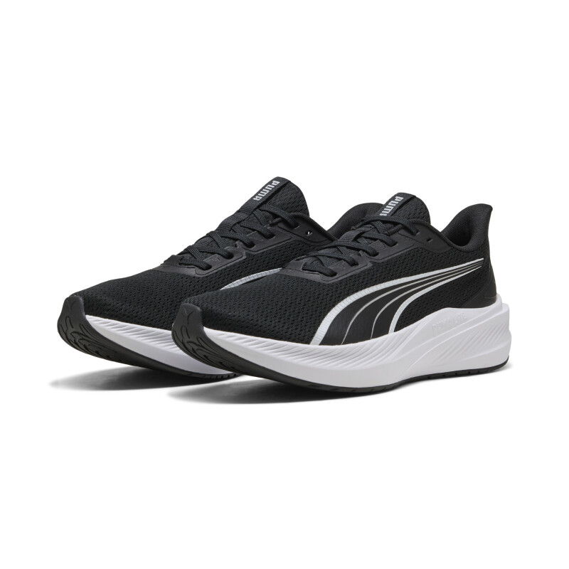 Championes Puma Dasher Lite Mujer 312586 01 Negro-blanco