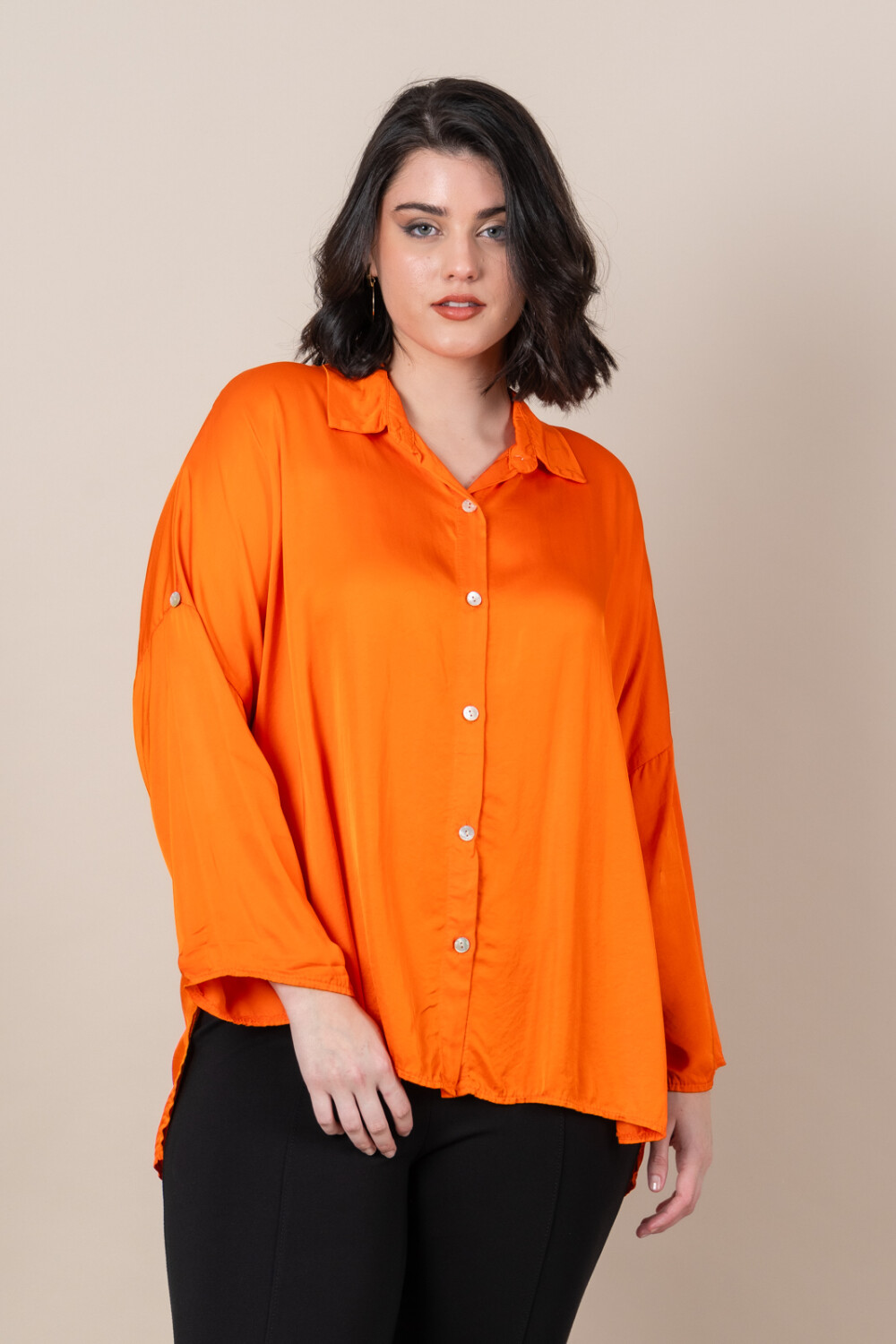 CAMISA SOLAR Naranja