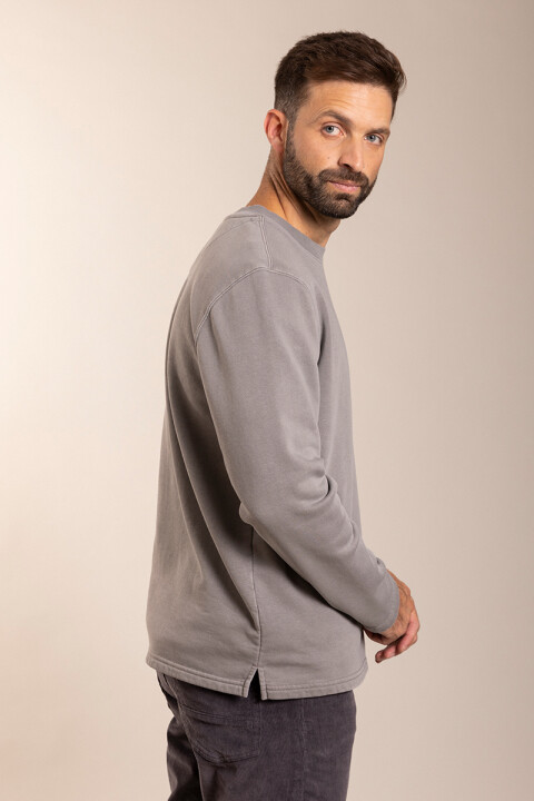 SWEATER RAVI POLANCO Gris Claro