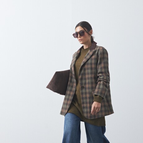 BLAZER CLODIE Gris Oscuro