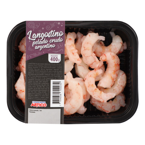 LANGOSTINO PELADO CRUDO ARGENTINO - 400 grs Langostino Pelado Crudo Argentino - 400 Grs