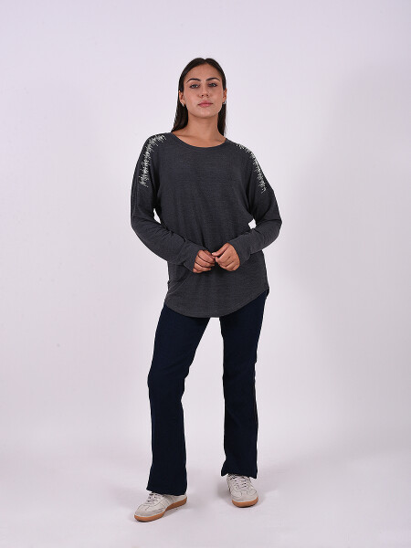 BLUSA PAULI GRIS OSCURO