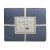 Juego Sábanas Queen Size Home Class Lisas 180 Hilos 100% Algodón AZUL PIEDRA