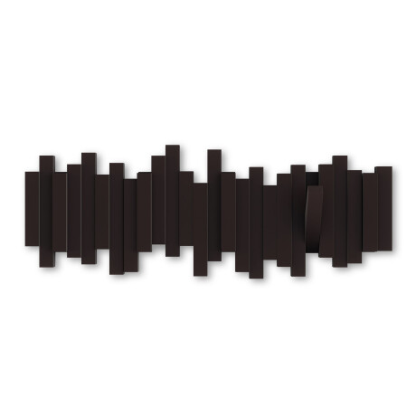 PERCHERO PLASTICO-RECICLADO MARRON UMBRA STICKS