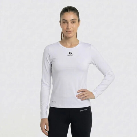 T-SHIRT TÉRMICA ML WMN BLANCO