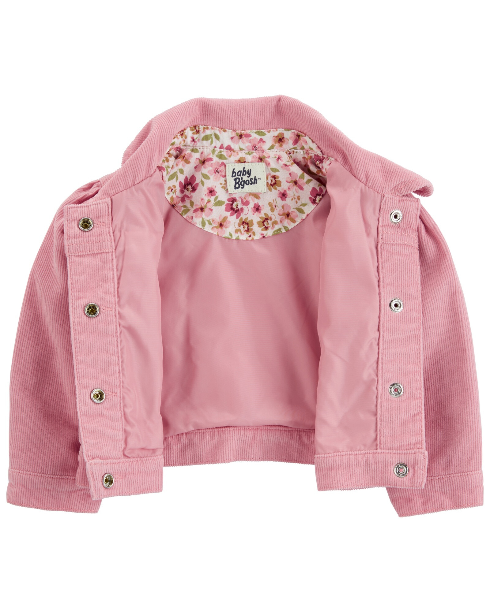 Campera de pana, rosada. Talles 3-24M Campera de pana, rosada. Talles 3-24M